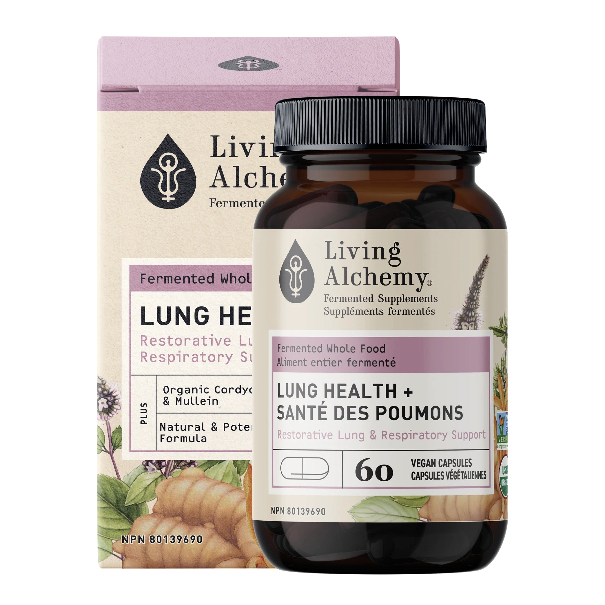 Santé des Poumons - Living Alchemy - 60 capsules